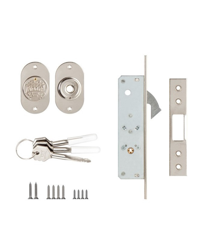 Замок врезной KALE KILIT 201F 20 mm 3 key - 2