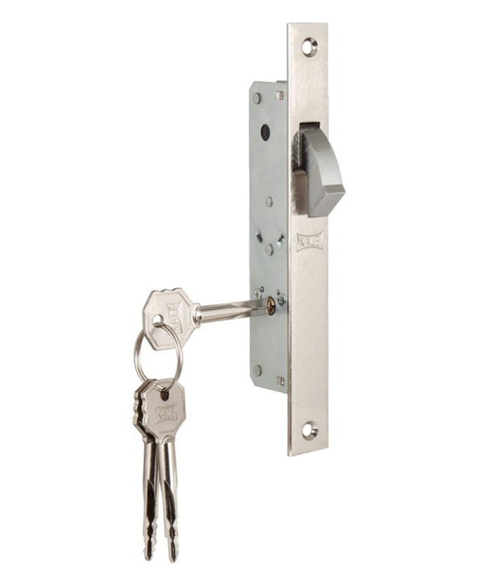 Замок врезной KALE KILIT 201F 20 mm 3 key - 3