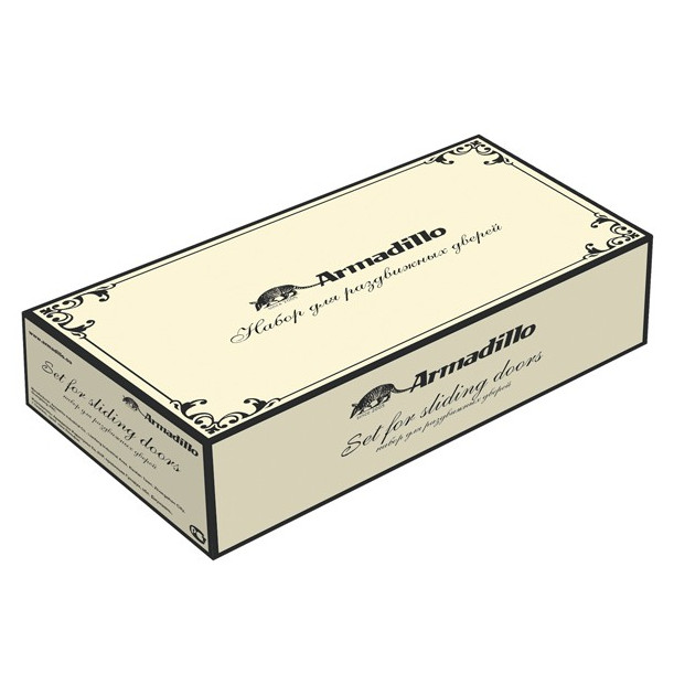 Ручка для раздвижных дверей Armadillo SH010-CL BB-17 Коричневая бронза - 1 Ручка для раздвижных дверей Armadillo SH010-CL BB-17 Коричневая бронза - 1
