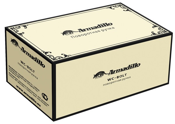 Ручка поворотная WC-BOLT BK6-CL-SILVER-925 Серебро 925 - 3