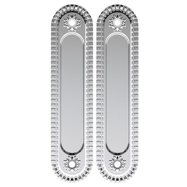 Ручка для раздвижных дверей Armadillo SH010-CL SILVER-925 Серебро 925 - 2