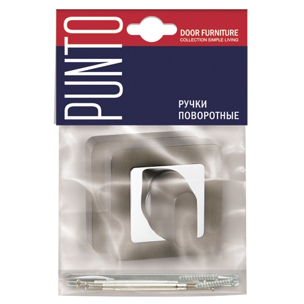 Ручка поворотная BK6 QR GR-CP-23 графит-хром - 3