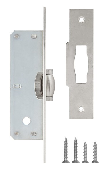 Защелка врезная ролик 155-B (35 mm) (никель) - 3
