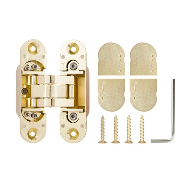 Петля скрытой установки Armadillo 11160UN3D SG  матовое золото - 4