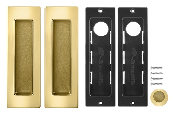 Ручка для раздвижных дверей SH010 URB GOLD-24 Золото 24К - 5