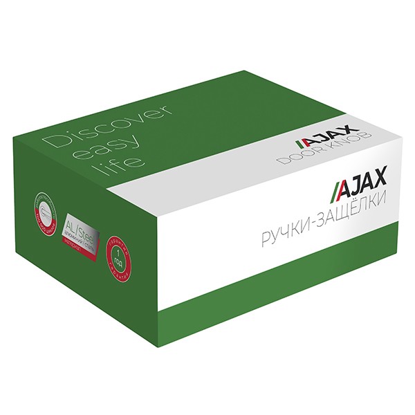 Ручка защелка 6010 CP-B (фик.) хром - 4