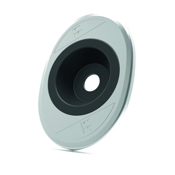 Накладка на замок 3D KEY, наружная 95.504B0 -глубина 10 (Мат. хром), 1 шт - 1