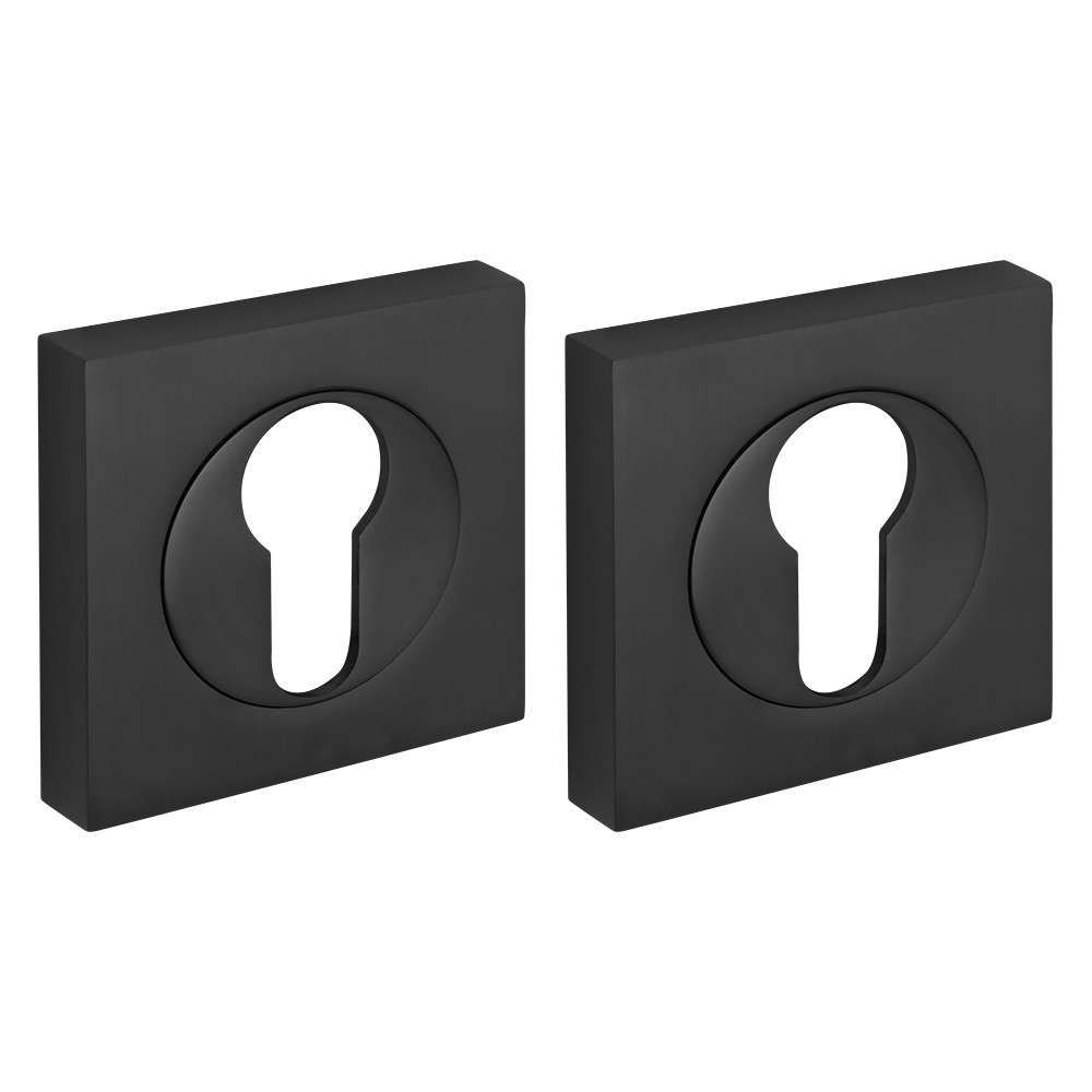 Накладка под цилиндр ET KM BL-24 черный - 1