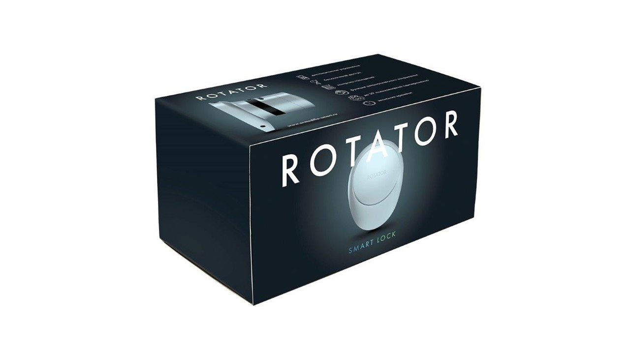 Электронный замок Armadillo  ROTATOR EL. RT01.01 BL Черный - 8