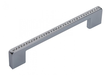 Мебельная ручка RS429CP-CrT.4-96  хром - 1