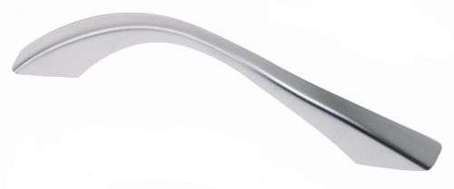 Мебельная ручка-скоба 1053 SATIN CHROME 128 мм матовый хром - 2