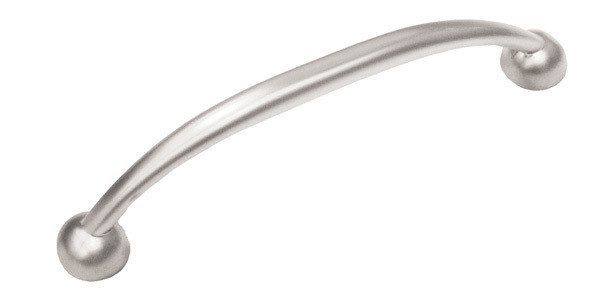Мебельная ручка RS009SC.3-96  сатиновый хром - 2
