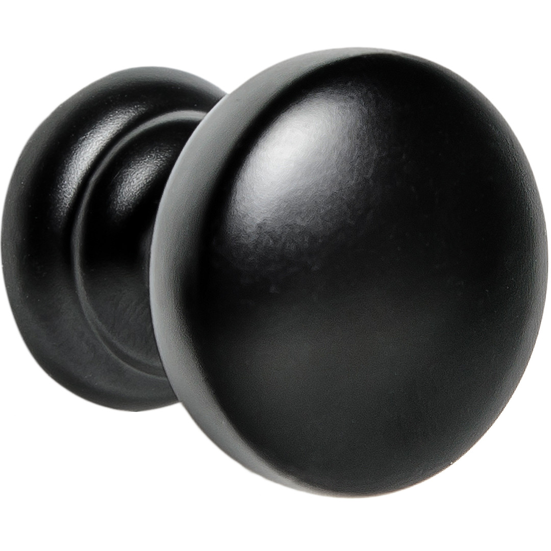 Ручка-кнопка K-2360 BL матовый черный - 1