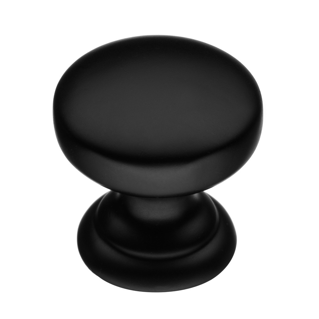 Ручка-кнопка K-2360 BL матовый черный - 2