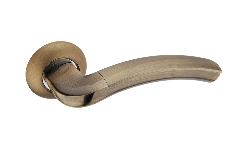 Ручка раздельная Adden bau TWIN A127-02 BRONZE  - 1