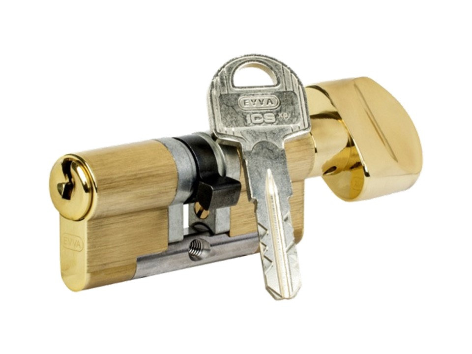 Цилиндровый механизм EVVA ICS KDZ C 62 (31+31K) mm MS KEYS:(M-5) - 1