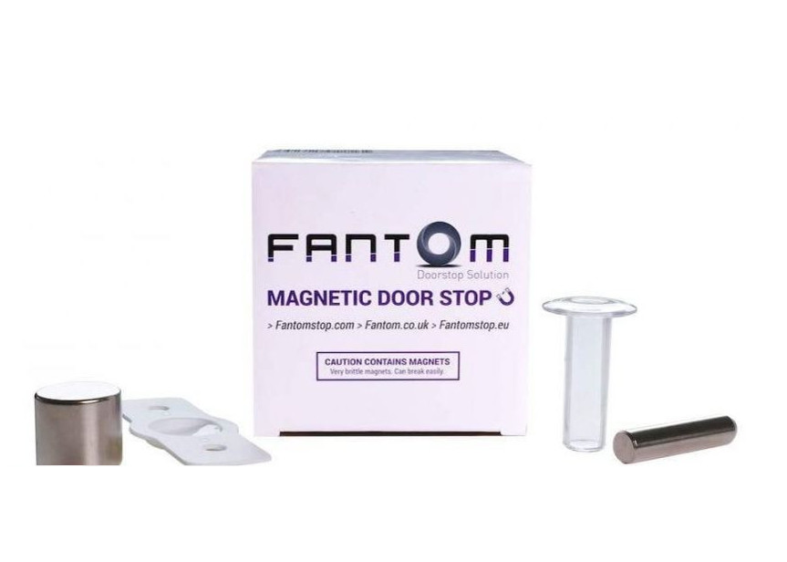 Упор магнитный автоматический скрытый FANTOM PREMIUM HGT004 латунь  - 2