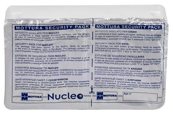 Сменный сувальдный блок Mottura 91.K062 S (левая) - 1 Сменный сувальдный блок Mottura 91.K062 S (левая) - 1