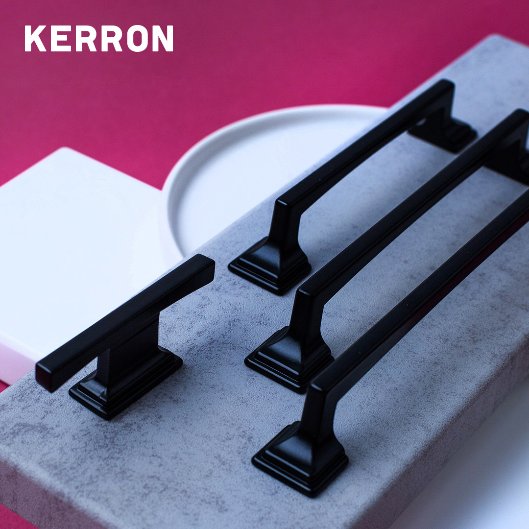 Ручка-скоба Kerron RS-108-96 BL черный матовый - 2