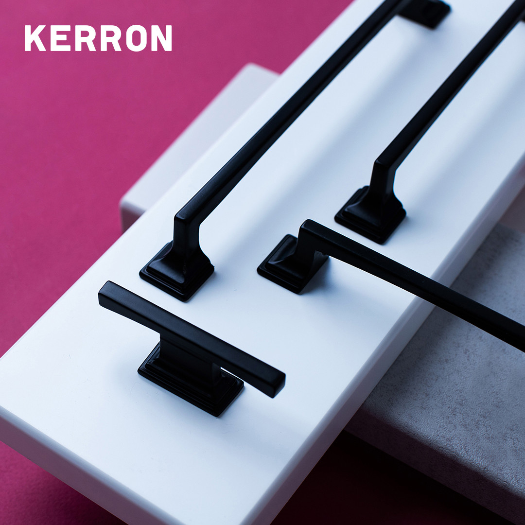 Ручка-скоба Kerron RS-108-96 BL черный матовый - 3
