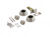 Замок врезной Deadbolt 102SN матовый никель - 6