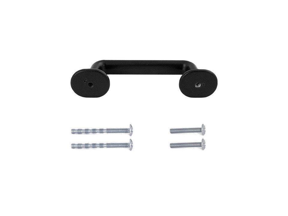 Ручка мебельная Palladium Marevna 64 мм Matte Black  - 2