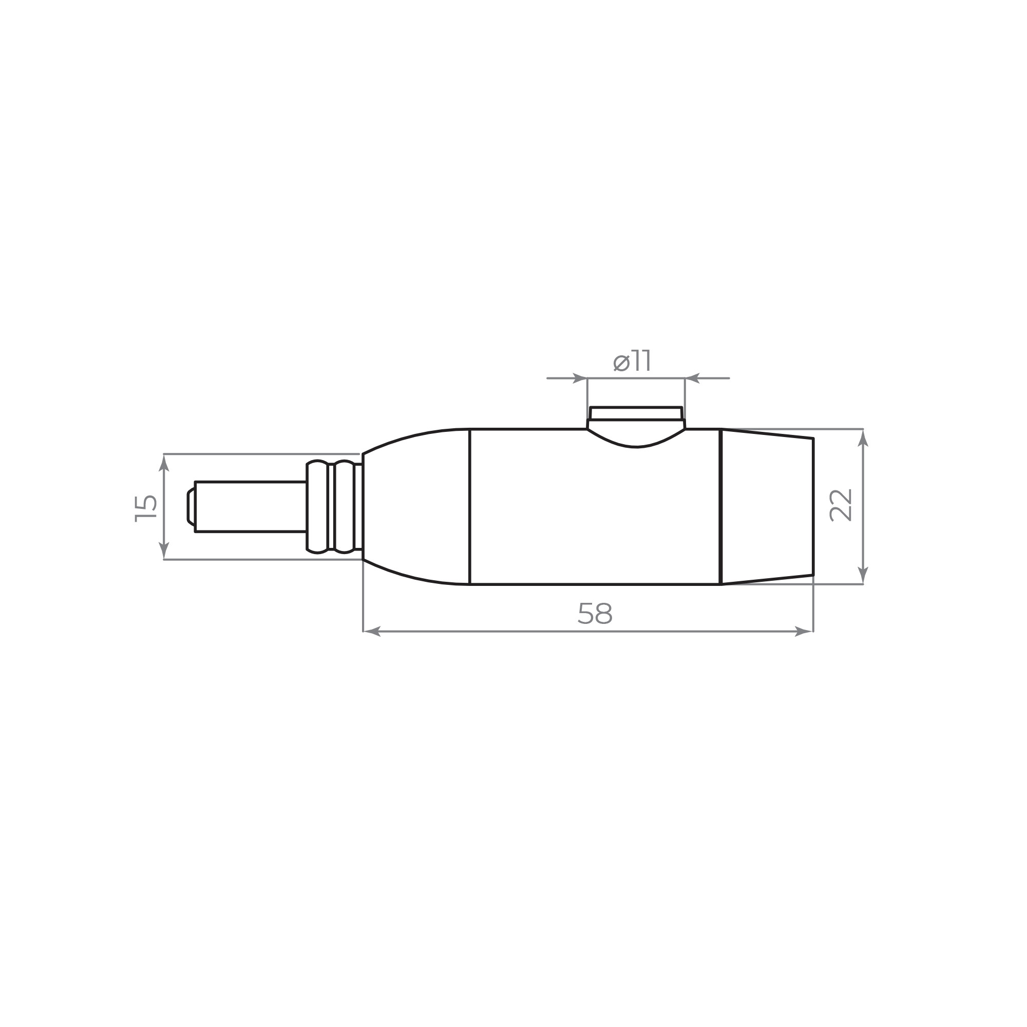  Тросовый замок Ajax PD-0665-KEY  - 2