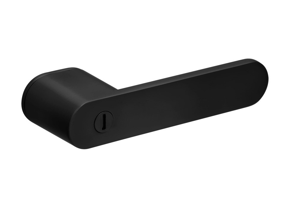 Дверная ручка Fantom FM iX Select MB с WC фиксатором, матовый черный - 1
