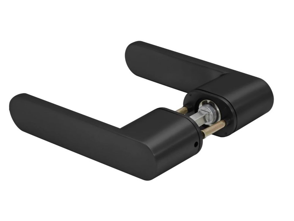 Дверная ручка Fantom FM iX Select MB с WC фиксатором, матовый черный - 2
