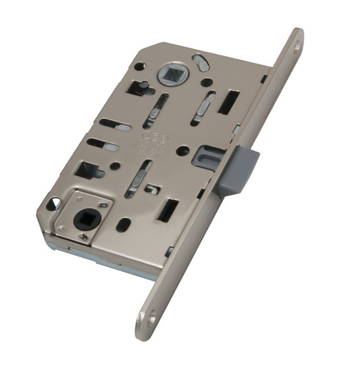 Защелка врезная AGB Mediana EVOLUTION B011023506 никль - 1