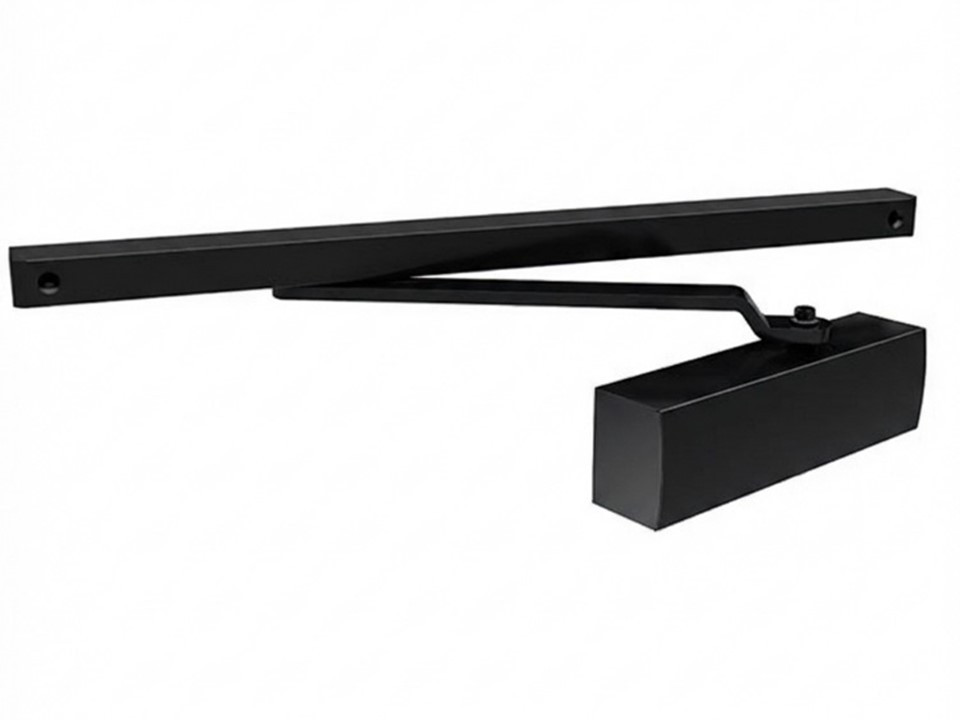 Доводчик дверной со скользящей тягой Armadillo DCSLIDER45 BL черный - 1 Доводчик дверной со скользящей тягой Armadillo DCSLIDER45 BL черный - 1