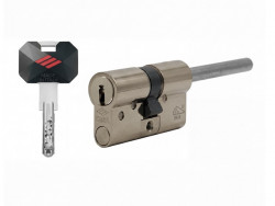 Цилиндровый механизм Cisa RS5 0R3M7.90.0.1200.С5 L80 (50/30) никель