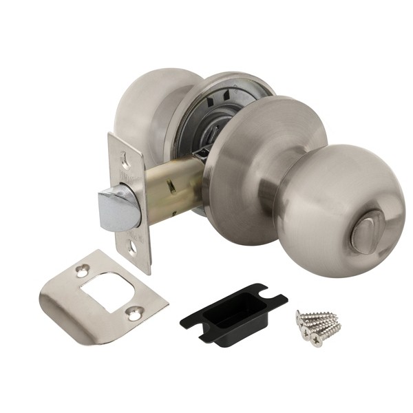 Ручка защелка 6072 SN-B (фик.) мат. никель - 1 Ручка защелка 6072 SN-B (фик.) мат. никель - 1