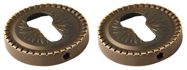 Накладка CYLINDER ET-CL-BB-17 Коричневая бронза 2 шт. - 1 Накладка CYLINDER ET-CL-BB-17 Коричневая бронза 2 шт. - 1